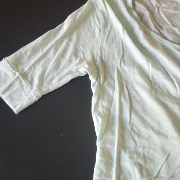 Abercrombie & Fitch Light Green Blouse - Picture 3 of 8